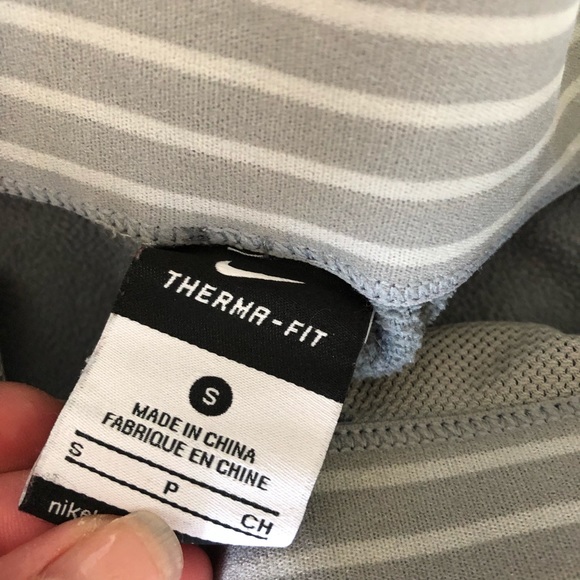 Nike Fleece Lined Lounge Pants with Elastic Waist - Gray - Picture 5 of 10